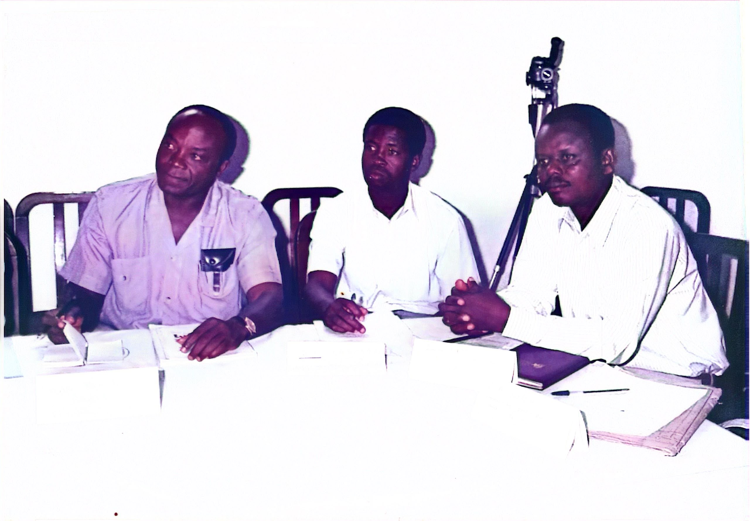 David Boa-Essilfie at a professional meeting