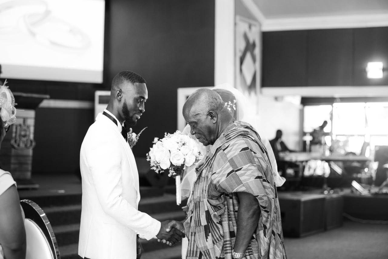 Daa greeting Emil on his wedding day