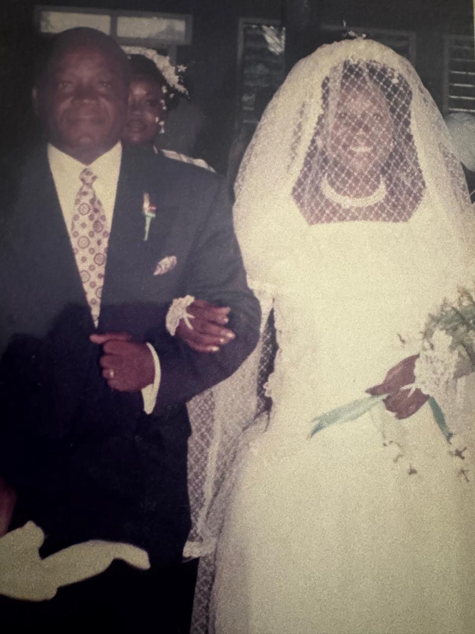 Dada Last giving Mary's hand in marriage