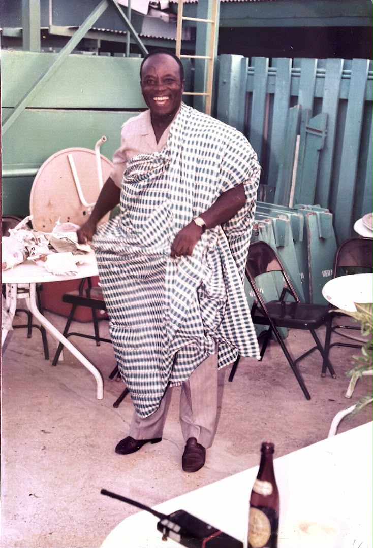 Mr Boa-Essilfie in good spirits during his VALCO years